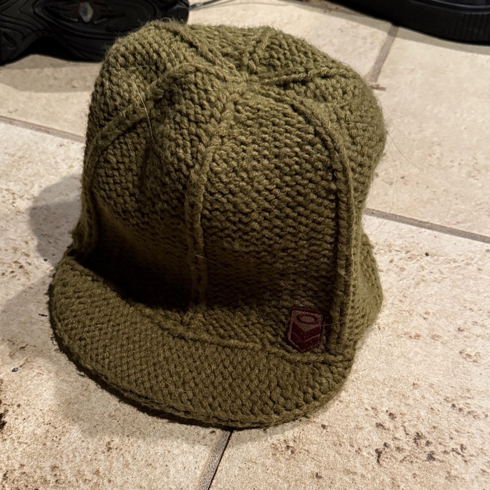 Oakley Olive Green Knit Hat